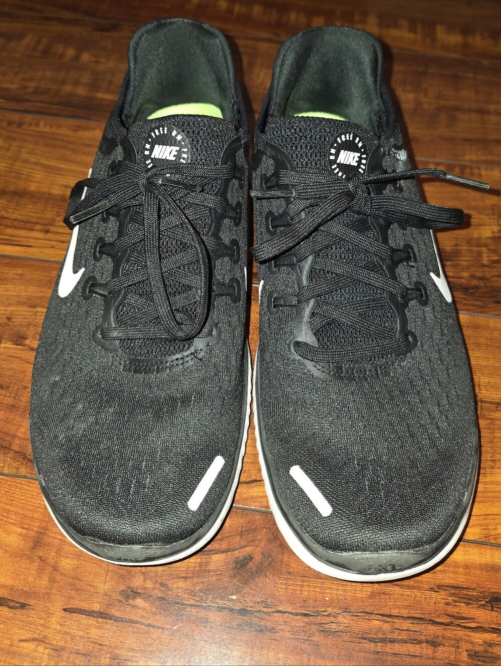 Nike Free Run Men’s Black Lightweight Running Shoes